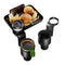SODARIDE CUPHOLDER011BK CAR CUP HOLDER EXPANDER 2 PACK LARGE FOOD TRAY - BLACK - Like New