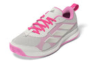 ADIDAS WOMEN'S AVAFLASH TENNIS SNEAKERS SHOES - SIZE WOMEN 5 - WHITE PINK - Like New