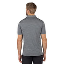 1MW445 TRAVISMATHEW MEN'S HEATING UP POLO HEATHER GRAY SIZE L - Brand New