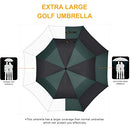 Heasy Golf Umbrella 62" Large Windproof Waterproof Oversize Canopy B07S6LPV8H - Brand New