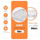 YASHE Food Dehydrator Machine, 5 Stainless Steel Trays Food Dryer, 400W - Brand New