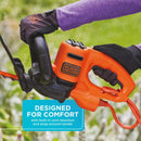 BLACK + DECKER 18-Inch Electric Hedge Trimmer BEHT200 - Orange - Like New