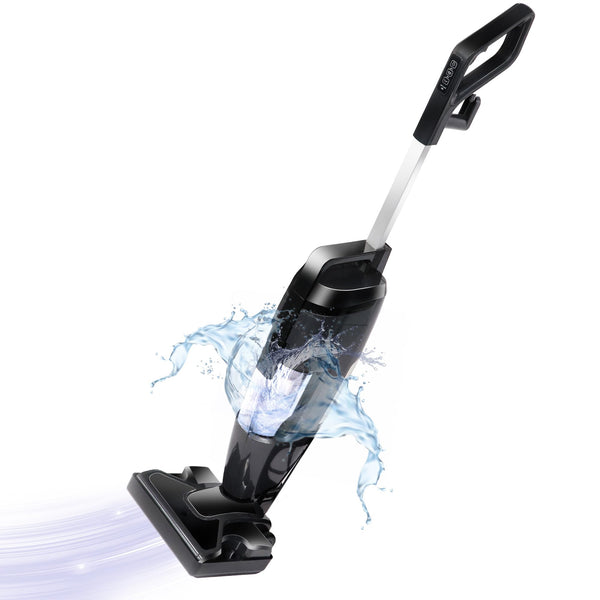 IULULU VCS-160A Vacuum Cleaner and Steam Mop Combo, 16Kpa, HEPA - Black - Like New