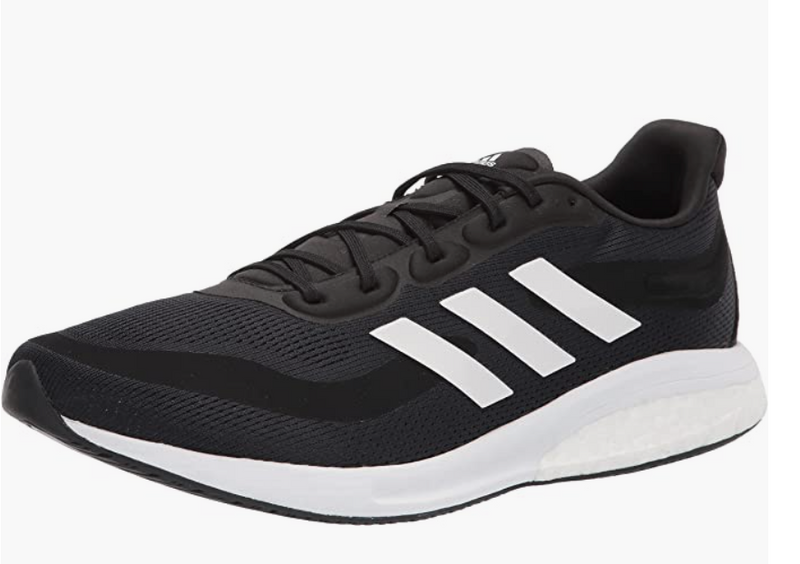 Adidas S42722 Men's Supernova Trail Running Shoe Black/White Size 8 Like New