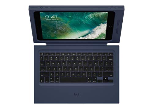 Logitech Rugged Protection Combo Keyboard and Folio Case for iPad 9.7 - Navy Like New