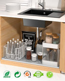 COOLLOG WATERPROOF UNDER SINK MAT 31”X 22” CABINET LINER - LIGHT GRAY - Like New