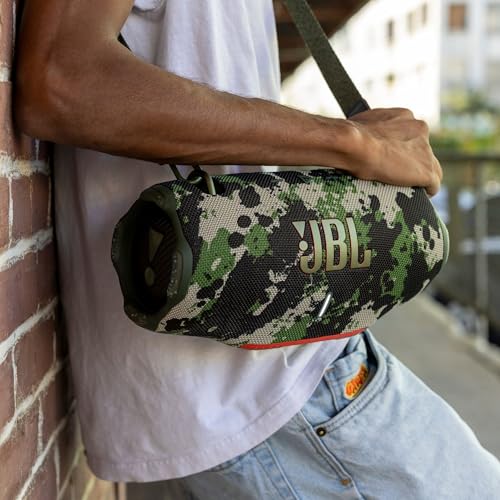 JBL XTREME 4 PORTABLE BLUETOOTH SPEAKER, 24 HOURS OF PLAYTIME - CAMO - Like New