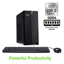 ACER ASPIRE TC-895-UA91 DESKTOP I3-10100 8GB 512GB SSD - BLACK Like New