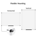 VIZ-PRO Magnetic Whiteboard/Dry Erase Board, 48 X 36 Inches, Alum Frame - Like New