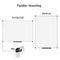 VIZ-PRO Magnetic Whiteboard/Dry Erase Board, 48 X 36 Inches, Alum Frame - Like New