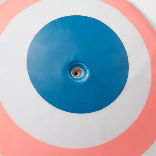 SUN SQUAD UNDERWATER 9" DIVE BALL VINYL POOL GAME FOR AGES 8+ - WHITE/BLUE/PINK - Like New