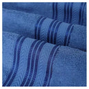 NOBLE HOUSE ULTRA SOFT 100% COTTON EXTRA HEAVY ABSORBENT 6PC BATH TOWEL - BLUE - Brand New