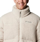 COLUMBIA MEN'S PUFFECT II SHERPA JACKET SIZE: MEN XL - DARK STONE - Like New