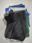 BLUE ICE MEN'S SHORTS 5-PACK, SIZE: 3XL,BLACK/HEATHER GRAY/HUNTER/ROYAL/CHARCOAL - Brand New