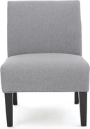 Christopher Knight Home Kassi Fabric Accent Chair ZTP98712A - Grey - Like New