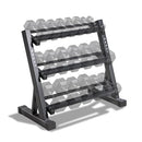 MARCY DELUXE THREE TIER METAL HOME WORKOUT WEIGHT RACK, DBR-86 - BLACK - Like New