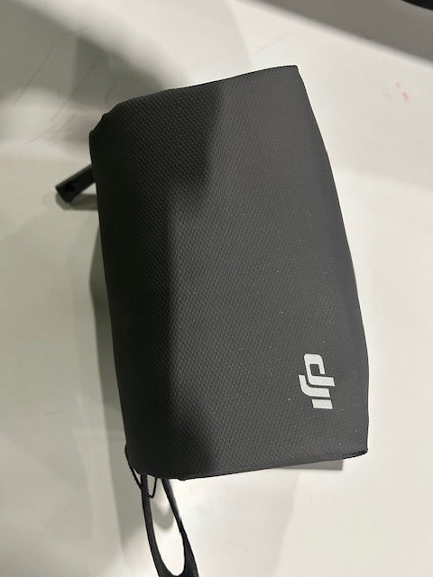 DJI BLACK MIC CARRYING CASE 6" BY 4" - BLACK - Like New