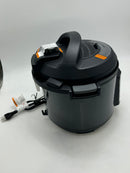 Instant Pot Pro 10-in-1 Pressure Cooker Slow Cooker 6 Quart 112-0123-01 - Black - Like New