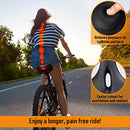 Giddy Up! Bike Seat, Comfortable Premium Bike Saddle, Wide Padded - Black - Like New