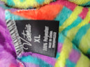 WUHOU WOMEN'S LOUNGE PANTS - SIZE: WOMEN XL - ORANGE PLAID - Brand New
