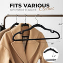 Our Modern Space 100 Pack Velvet Hanger for Shirt Pants Dresses Skirts Suits - Brand New