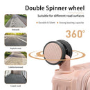 TIYFIY 20" Carry-On Luggage/360° Spinner Wheel/TSA Lock Cup Holder - Pink - Brand New