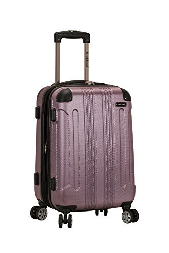 ROCKLAND LONDON HARDSIDE EXPANDABLE LUGGAGE CARRY-ON 20-INCH F1901 - PINK - Like New
