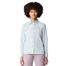 2110541334 Mountain Hardwear Women's Canyon Long Sleeve, Mineral Spring, L - Brand New