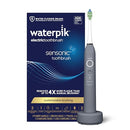WATERPIK SENSONIC SONIC ELECTRIC TOOTHBRUSH, RECHARGEABLE, MODERN GRAY - Like New