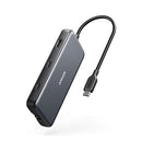 ANKER 555 USB-C HUB 8-IN-1 85W 4K 60HZ HDMI PORT 10GBPS A8686 - SPACE GRAY - Like New