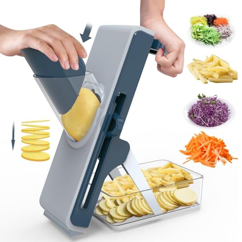 DAYIH SAFE MANDOLINE SLICER FOR KITCHEN - MULTIFUNCTIONAL VEGETABLE SALAD CUTTER Like New