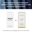 LEVI STRAUSS SIGNATURE GOLD WOMEN 03 MID-RISE STRAIGHT SIZE 16 RHAPSODY - Brand New