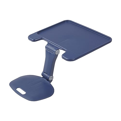 ECR4KIDS THE SURF FOLDING PORTABLE LAP DESK, LARGE, FLEXIBLE SEATING, NAVY - Like New