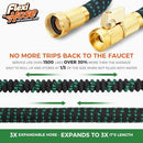 FLEXI HOSE WITH 8 FUNCTION, 150FT - LIGHTWEIGHT, NO-KINK, 3/4, FH-GHS-150-G - Like New