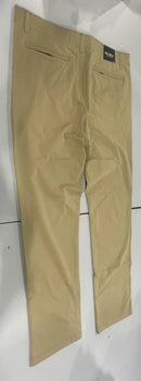 BLU ROCK MEN'S 4-WAY FLEXIBLE STRETCH CHINO PANTS - SIZE: MEN 40 - KHAKI - Brand New