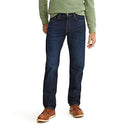 LEVI'S MEN'S 505 REGULAR FIT JEANS SIZE: MEN 32X32 DARK INDIGO - Brand New