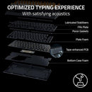 RAZER BLACKWIDOW V4 75% MECHANICAL GAMING KEYBOARD US ENGLISH WHITE - Like New