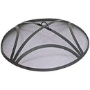 Sunnydaze Outdoor Patio Fire Pit Screen - Reinforced Steel Mesh Round - Like New