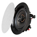 OSD AUDIO OS 6.5" In-Ceiling Speaker Pair 120W Trimless Magnetic Grille - BLACK - Like New