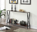 Convenience Concepts Tucson Console Table 47.25" Cherry/Black - Like New