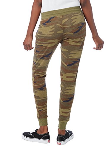 HANES ALTERNATIVE WOMEN'S ECO CLASSIC JOGGER 2910EA - SIZE: WOMEN S - CAMO - Like New