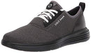 C32583 COLE HAAN MEN'S GRANDSPORT JOURNEY KNIT SNEAKER SIZE 10.5 BLACK/WHITE - Like New