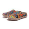 W0107068 UIN Women Slip On Mules Comfortable Wide Toe Casual Art Shoes - 9 - Brand New