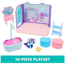 Gabby’s Dollhouse, Primp and Pamper Bathroom with Mercat Figure - Blue/Pink - Brand New