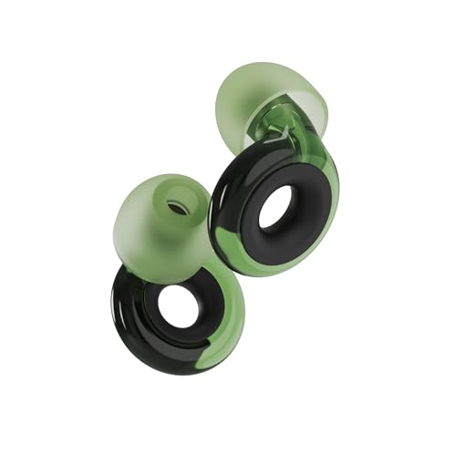 Loop Engage Plus Earplugs – Low-Level Noise Reduction with Clear Speech Green - Like New