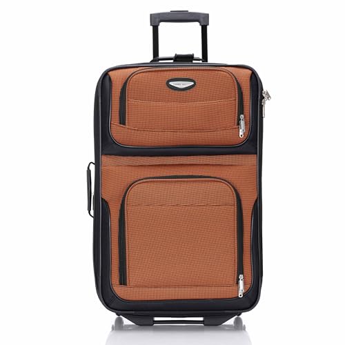 TRAVEL SELECT AMSTERDAM 25-INCH SOFTSIDE EXPANDABLE ROLLING UPRIGHT LUGGAGE - Brand New