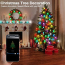 GEMECE SMART C9 CHRISTMAS OUTDOOR LIGHTS 99FT 150 LEDS RGB STRING LIGHTS - Like New