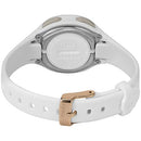 TIMEX IRONMAN TRIATHLON TRANSIT+ WATCH HART RATE 33MM - WHITE/ROSE GOLD-TONE - Like New