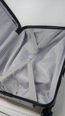 NINETYGO THAMES LUGGAGE 20 INCH - SILVER - Like New