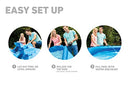 INTEX Easy Set Inflatable Swimming Pool 10ftx30in 1018 Gallons B00SBSGTAI - Blue - Brand New